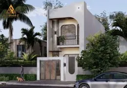 Dự án đang thi công nhà anh Hà