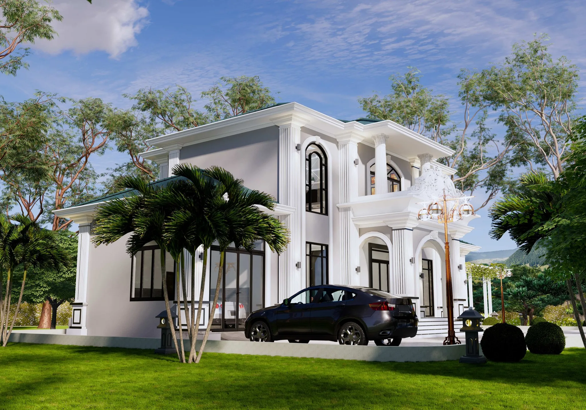 BIỆT THỰ TÂN CỔ ĐIỂN