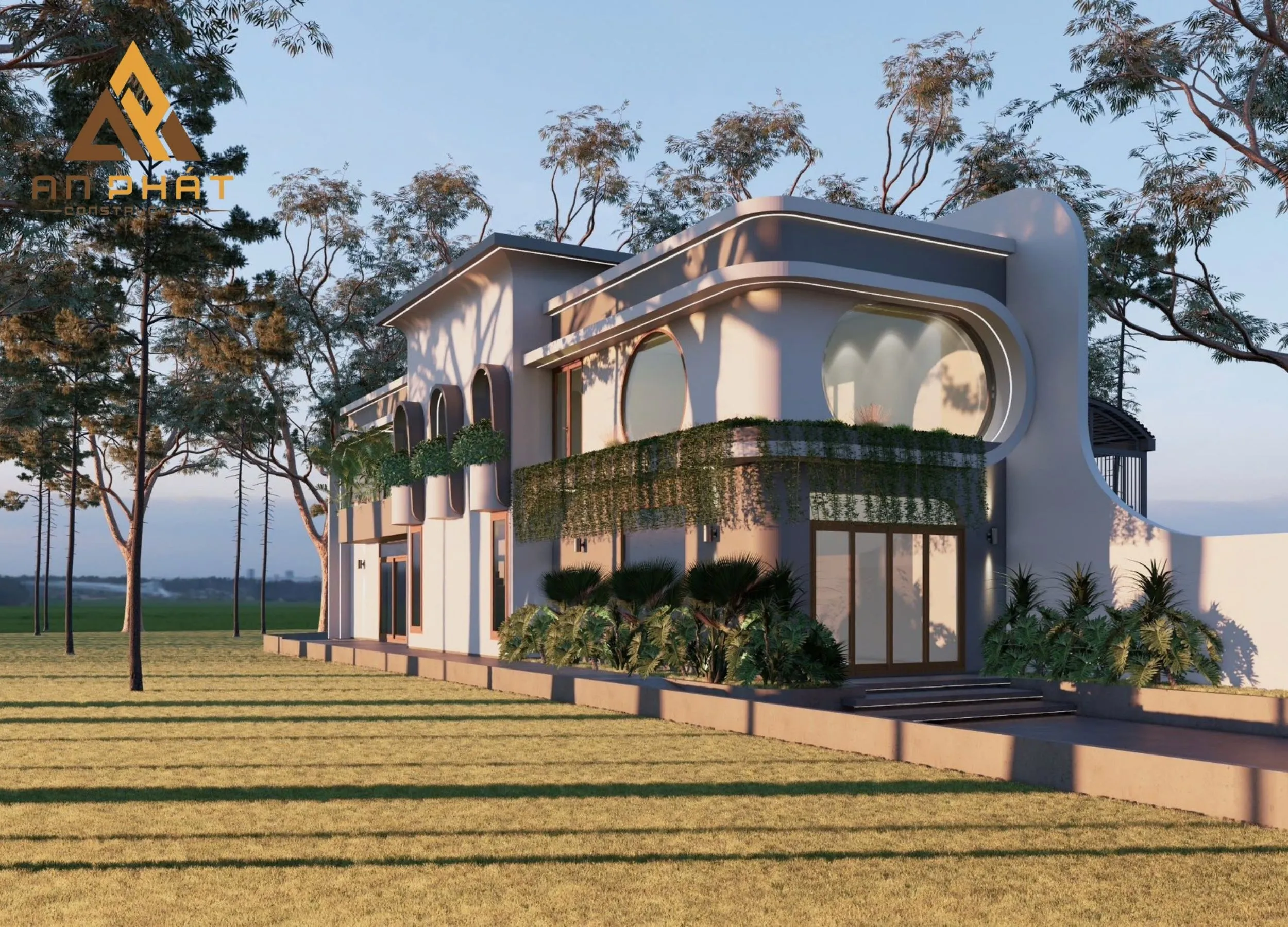 Nhà phố gác lửng 190m²