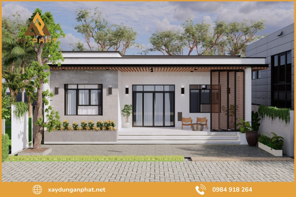 An Phát - Đơn vị xây nhà 1 tầng 120m² uy tín, chất lượng cao