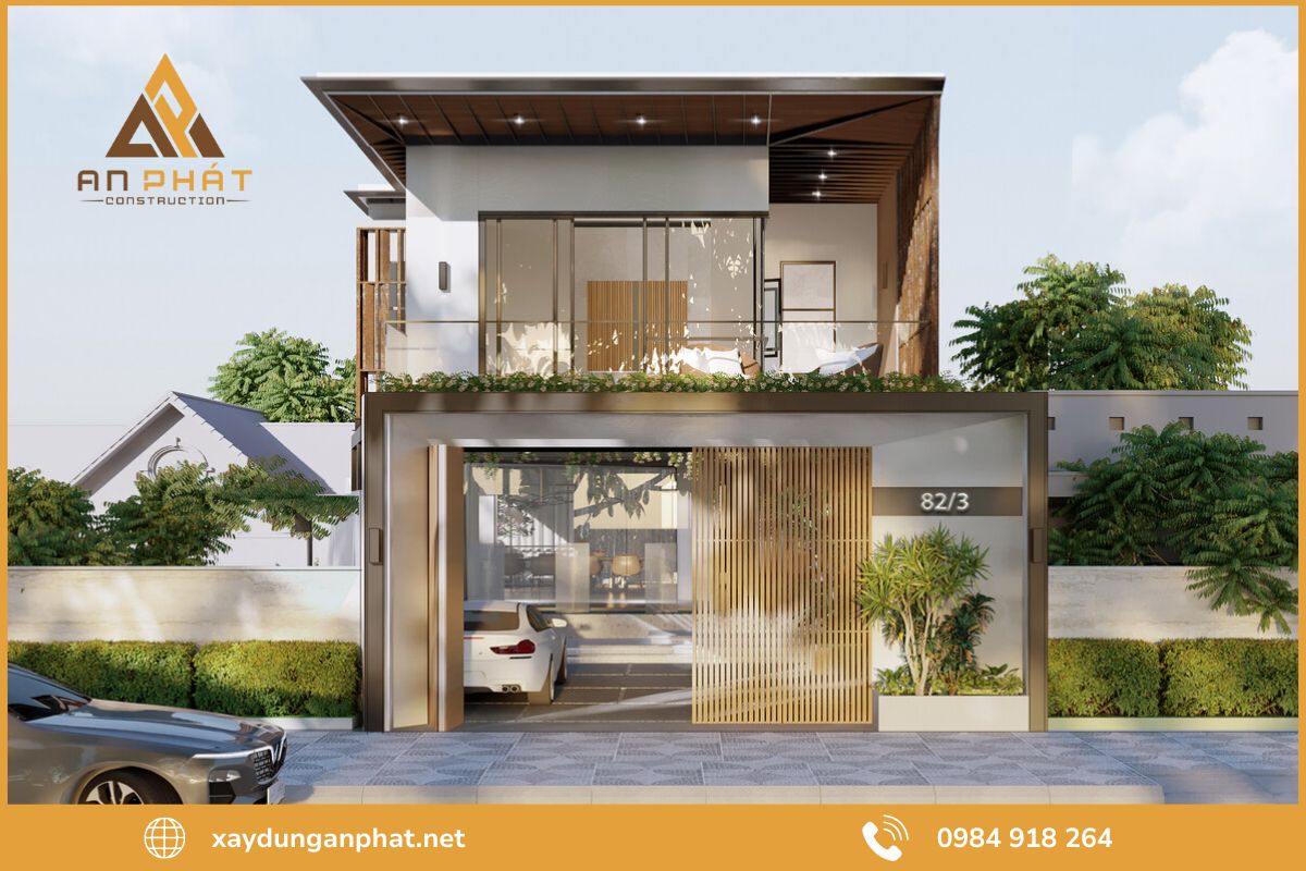  An Phát - Nhà thầu xây nhà 2 tầng 100m² chất lượng, giá tốt