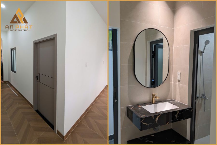 Bàn giao nhà anh Hà