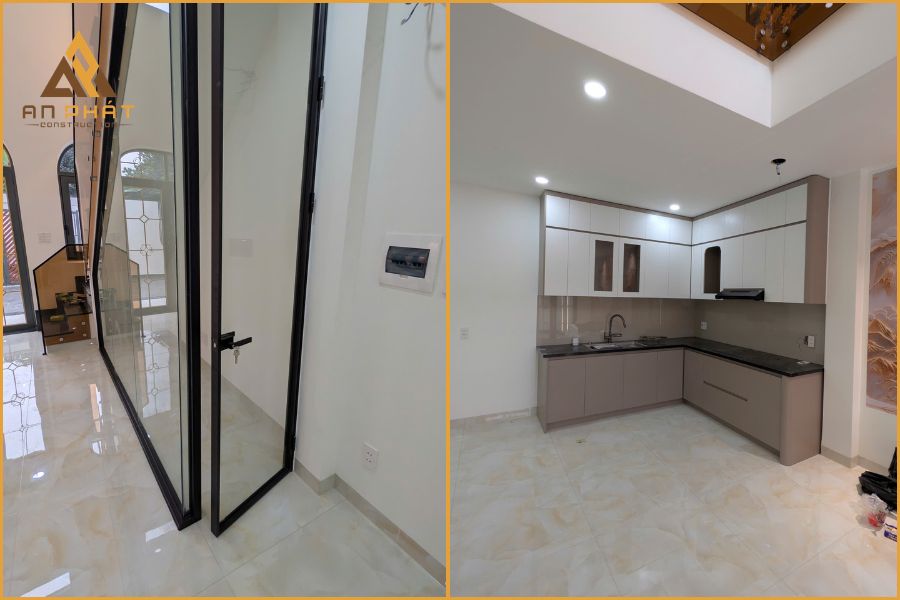 Bàn giao nhà anh Hà