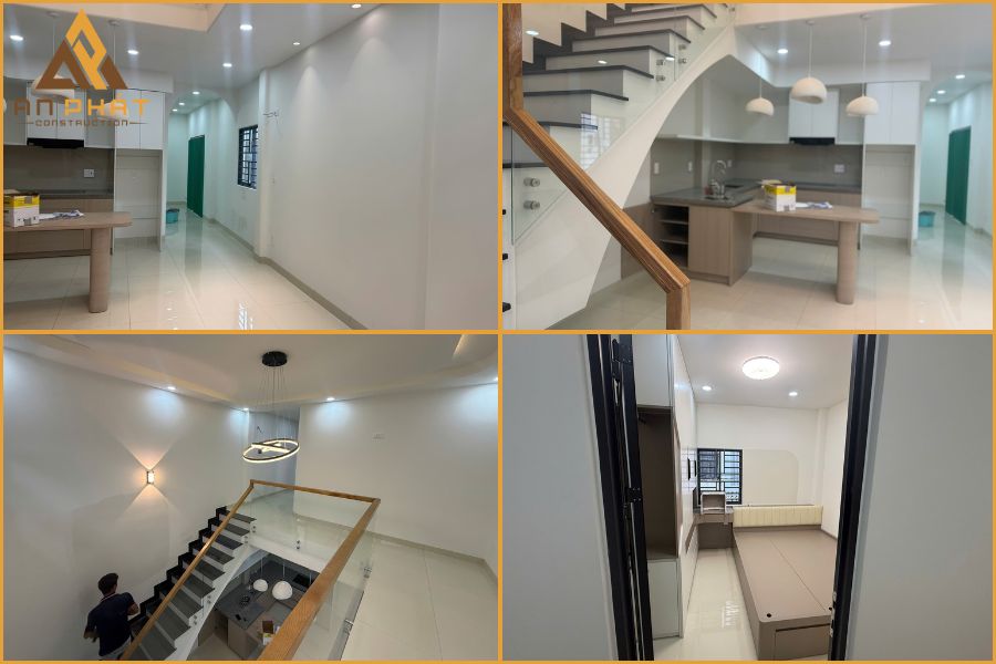 Bàn giao nhà anh May