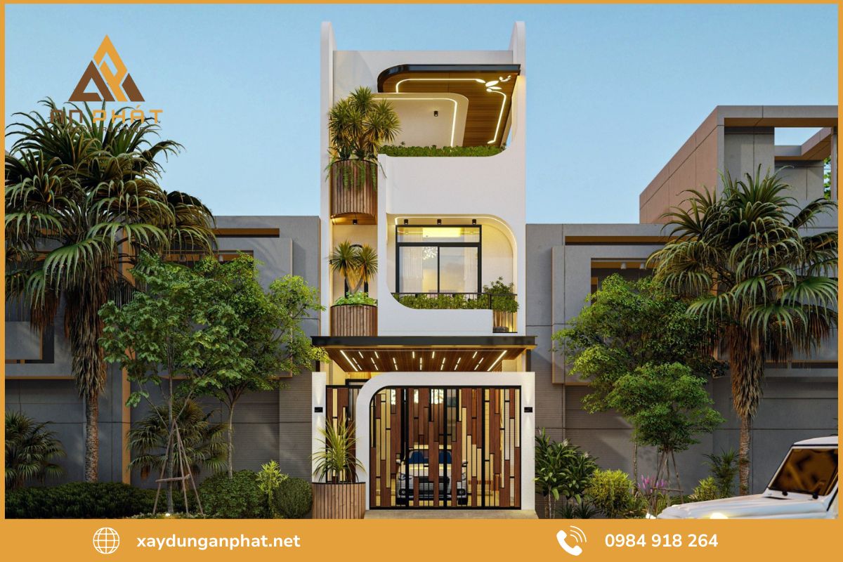 Báo giá dịch vụ thiết kế nhà phố tại An Phát