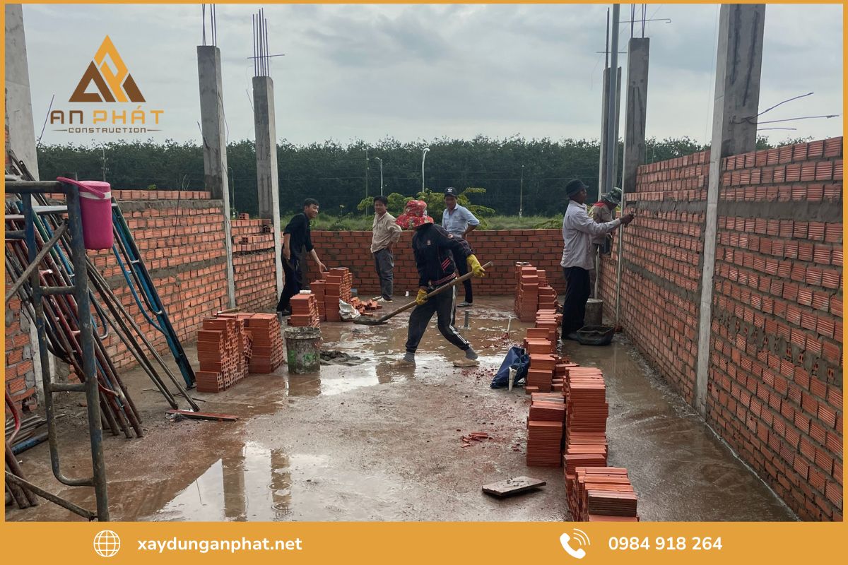 Báo giá dịch vụ xây nhà phần thô