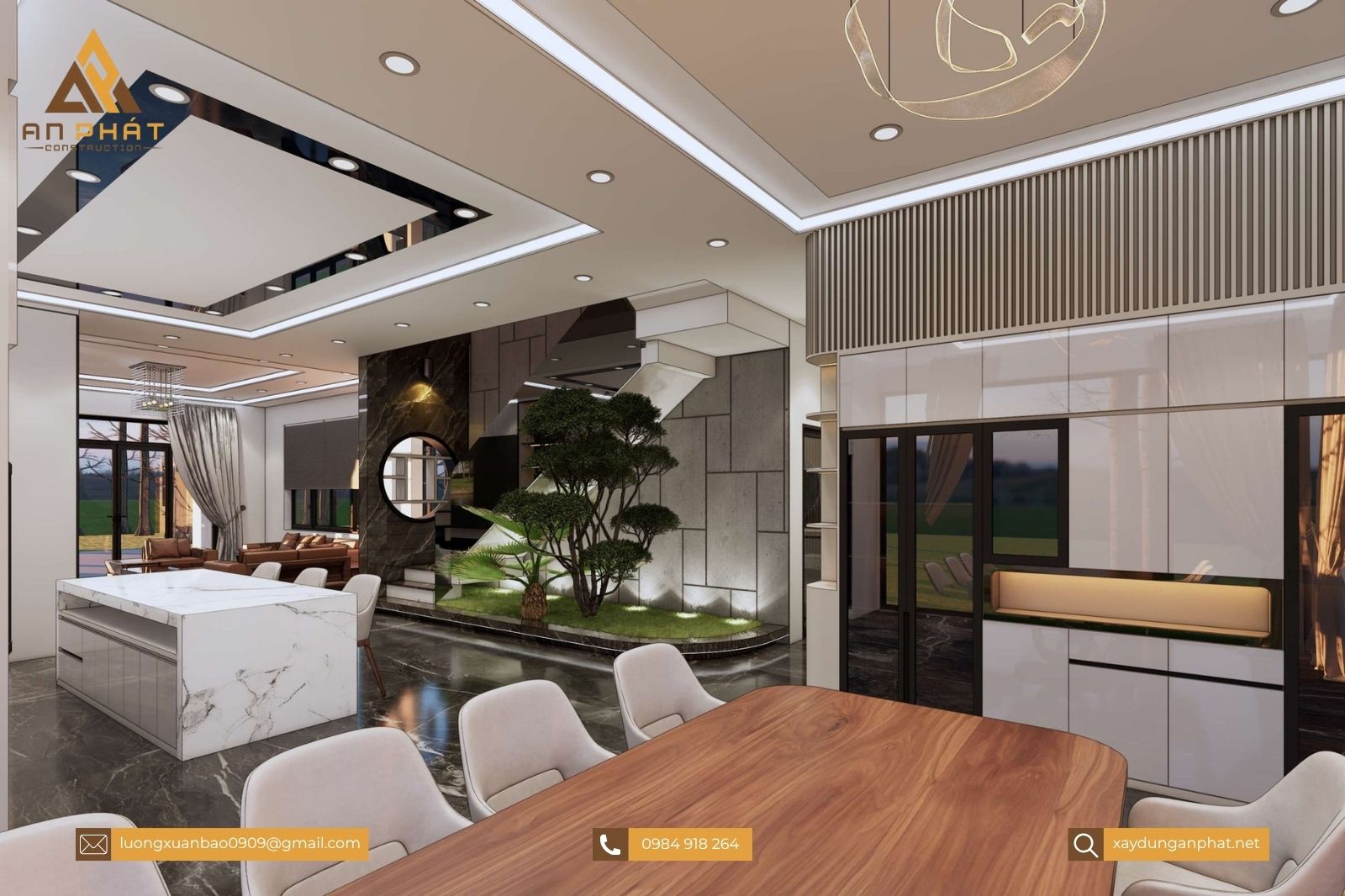 Biệt thự 1 trệt 1 lầu