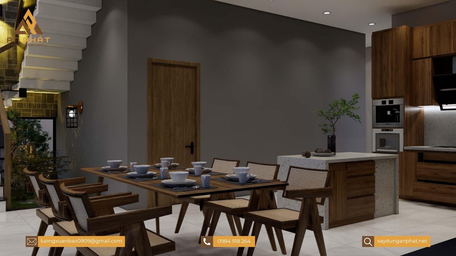 Biệt thự hiện đại mái Nhật