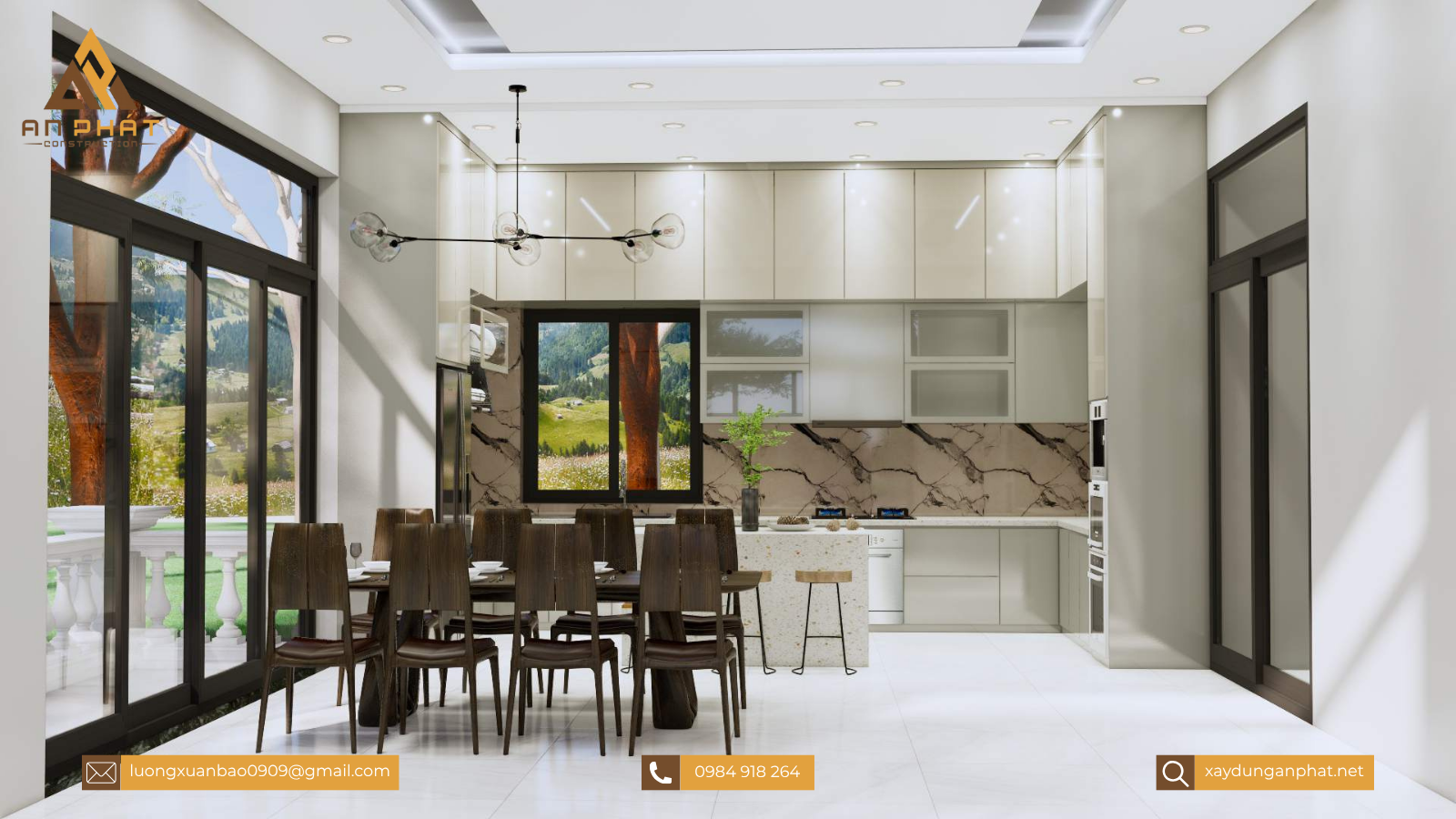 Biệt thự nhà vườn 1 tầng lầu 300m²