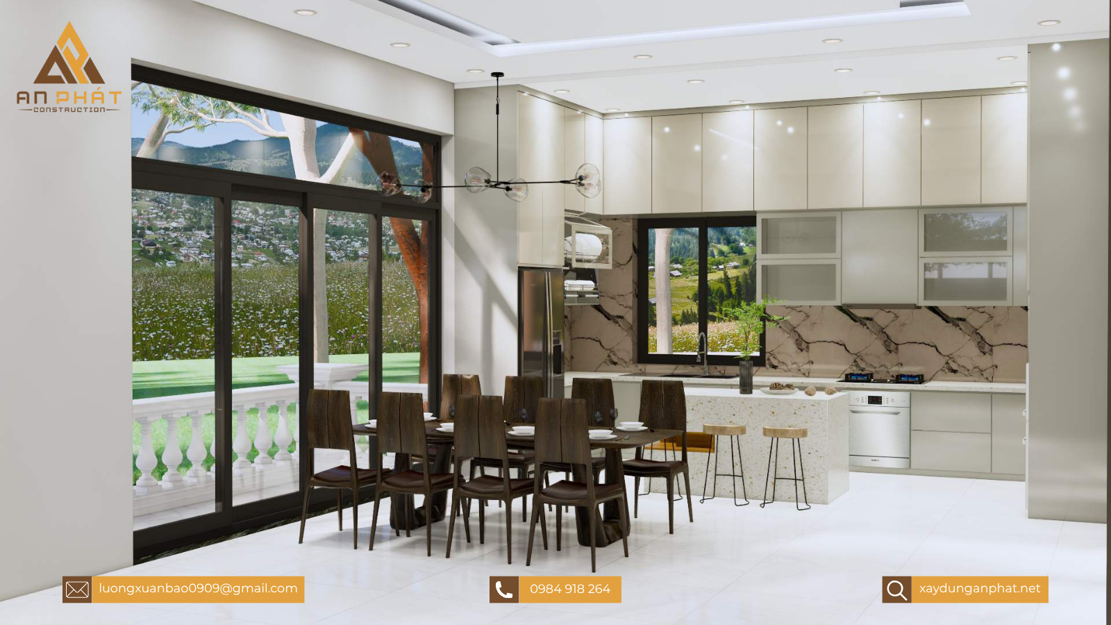 Biệt thự nhà vườn 1 tầng lầu 300m²