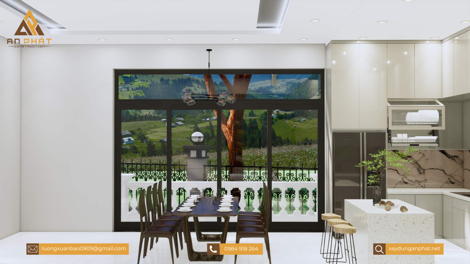 Biệt thự nhà vườn 1 tầng lầu 300m²