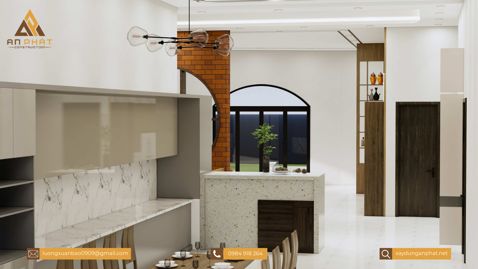 Biệt thự tân cổ điển 1 trệt 1 lầu