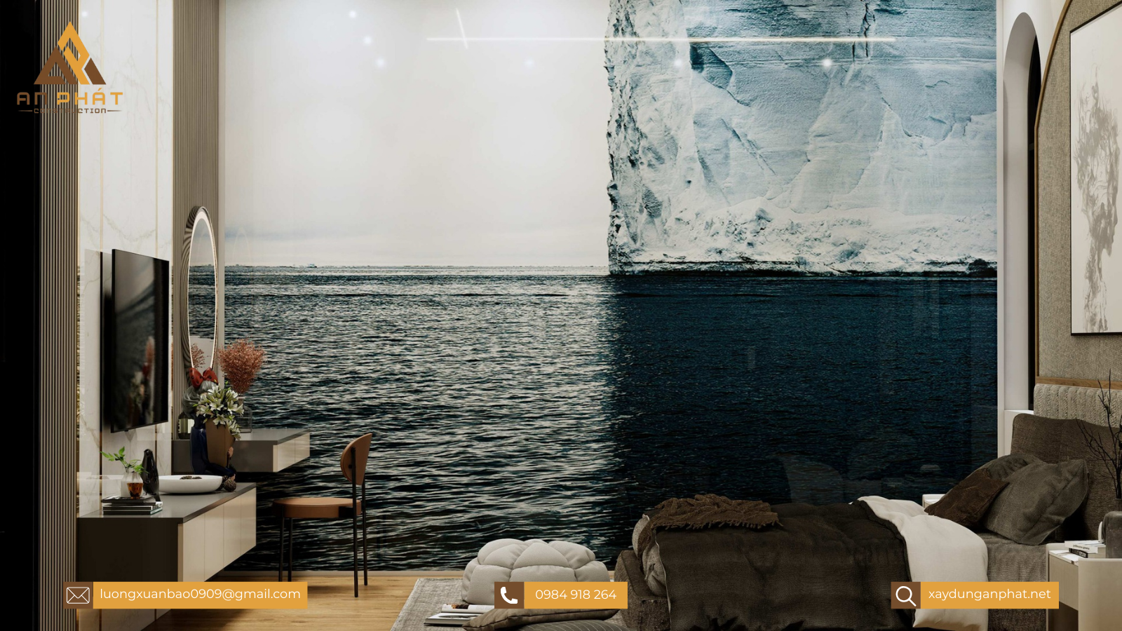 Biệt thự tân cổ điển 1 trệt 1 lầu