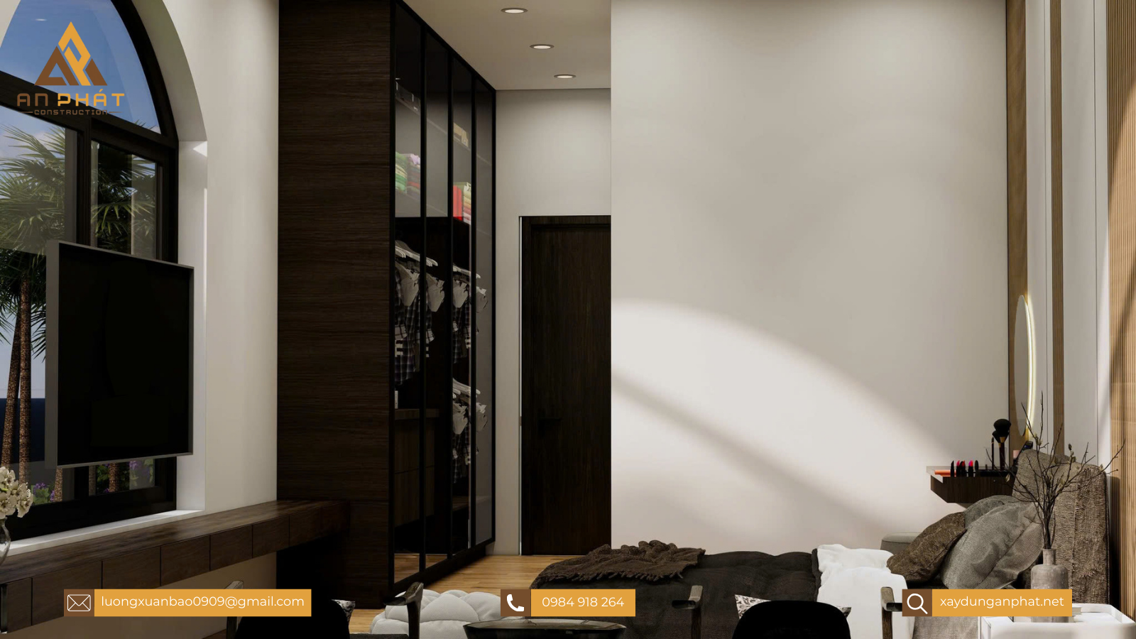 Biệt thự tân cổ điển 1 trệt 1 lầu