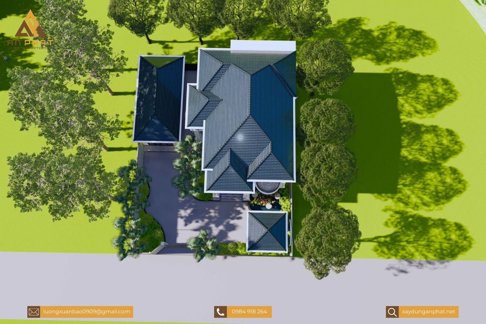 Biệt thự tân cổ điển 2 tầng