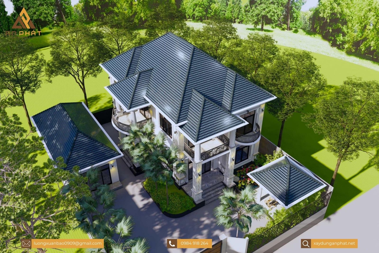 Biệt thự tân cổ điển 2 tầng