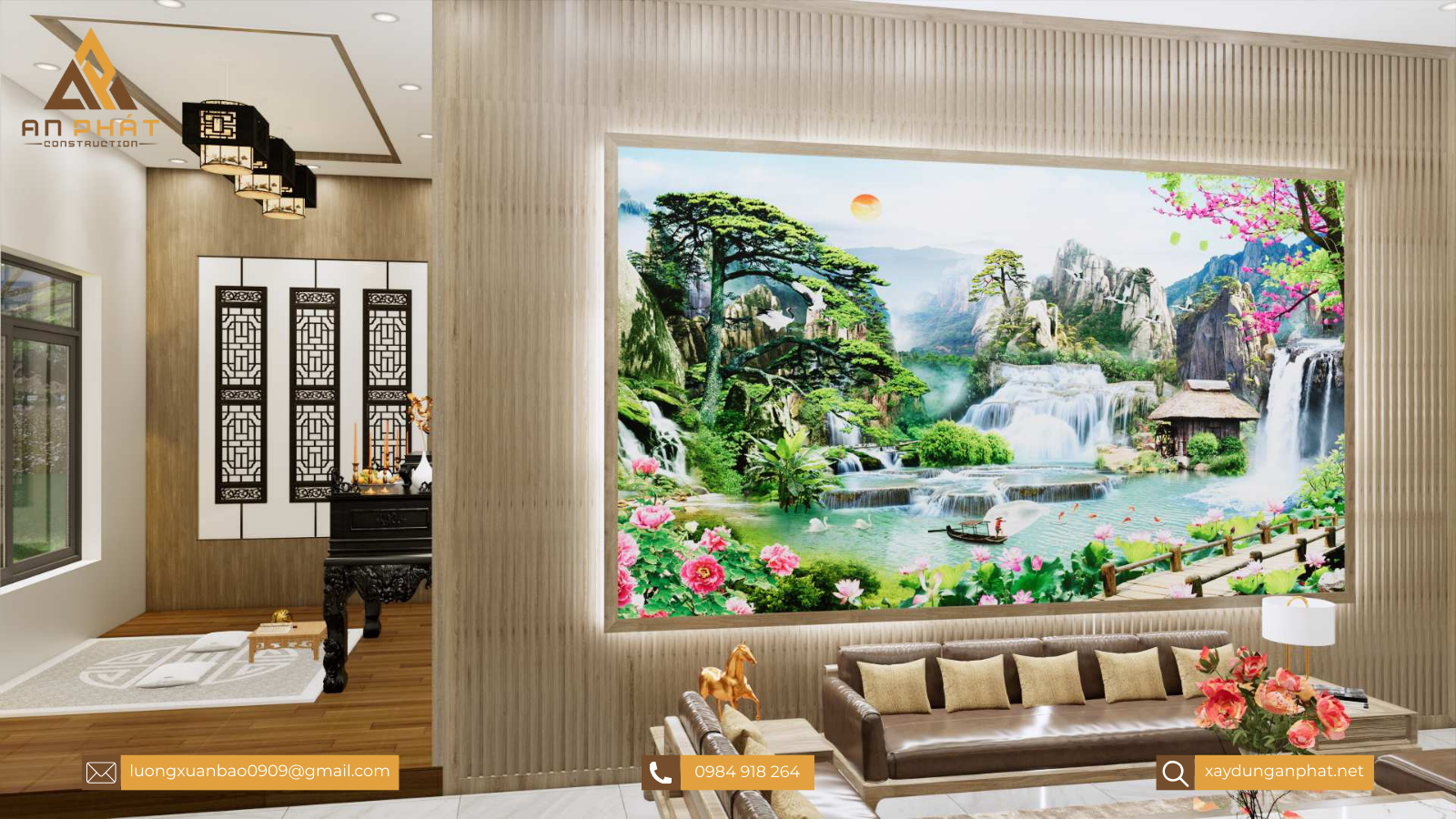 Biệt thự trệt sân vườn hiện đại 260m² 