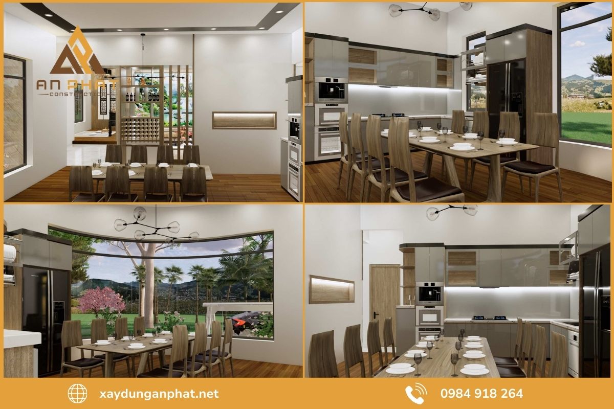 Các gói dịch vụ thiết kế thi công nội thất nhà cấp 4 tại An Phát