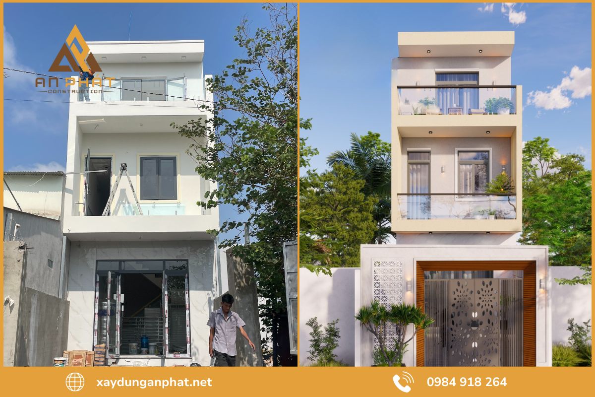 Các hạng mục công việc hoàn thiện nhà xây thô