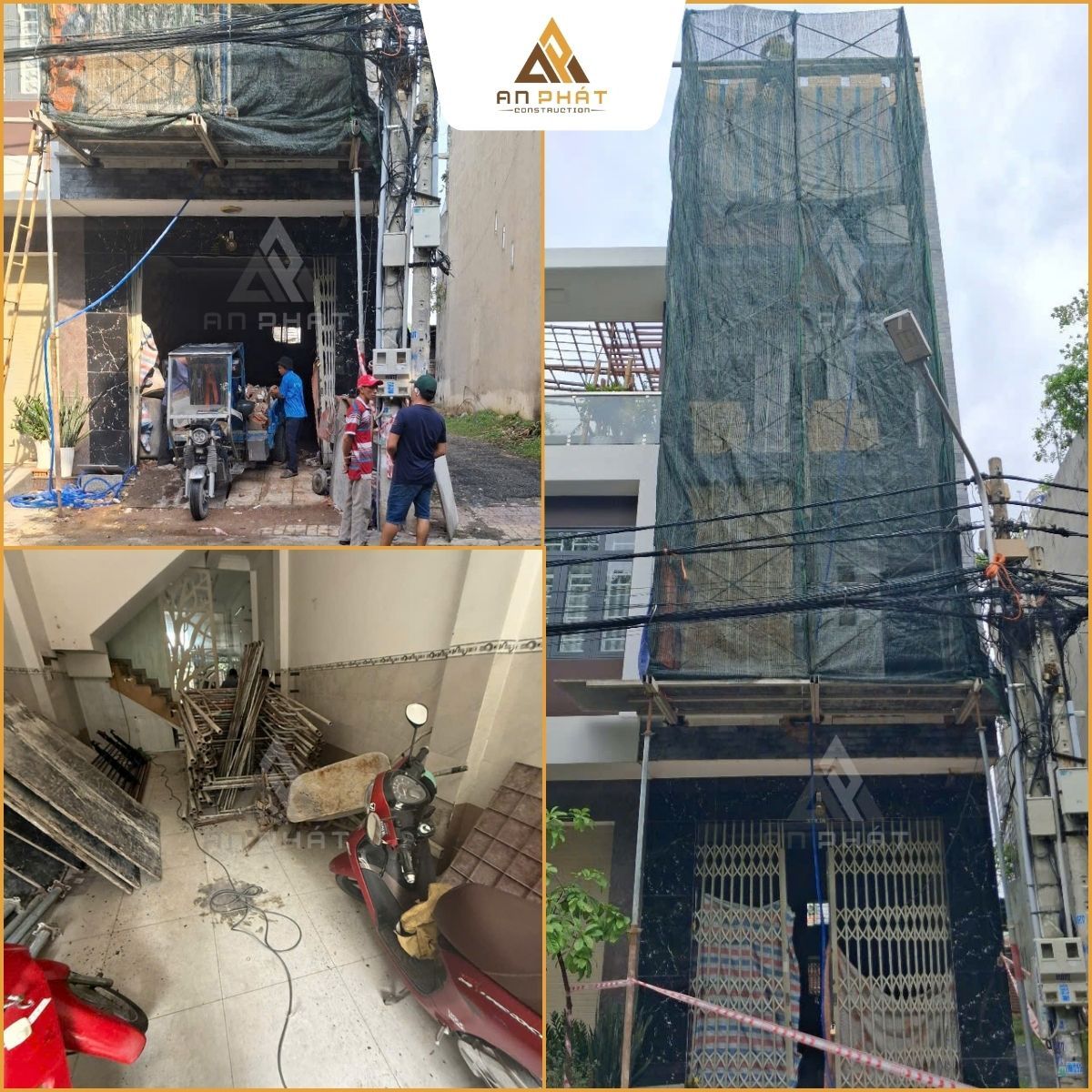 Các hạng mục sửa, cải tạo nhà