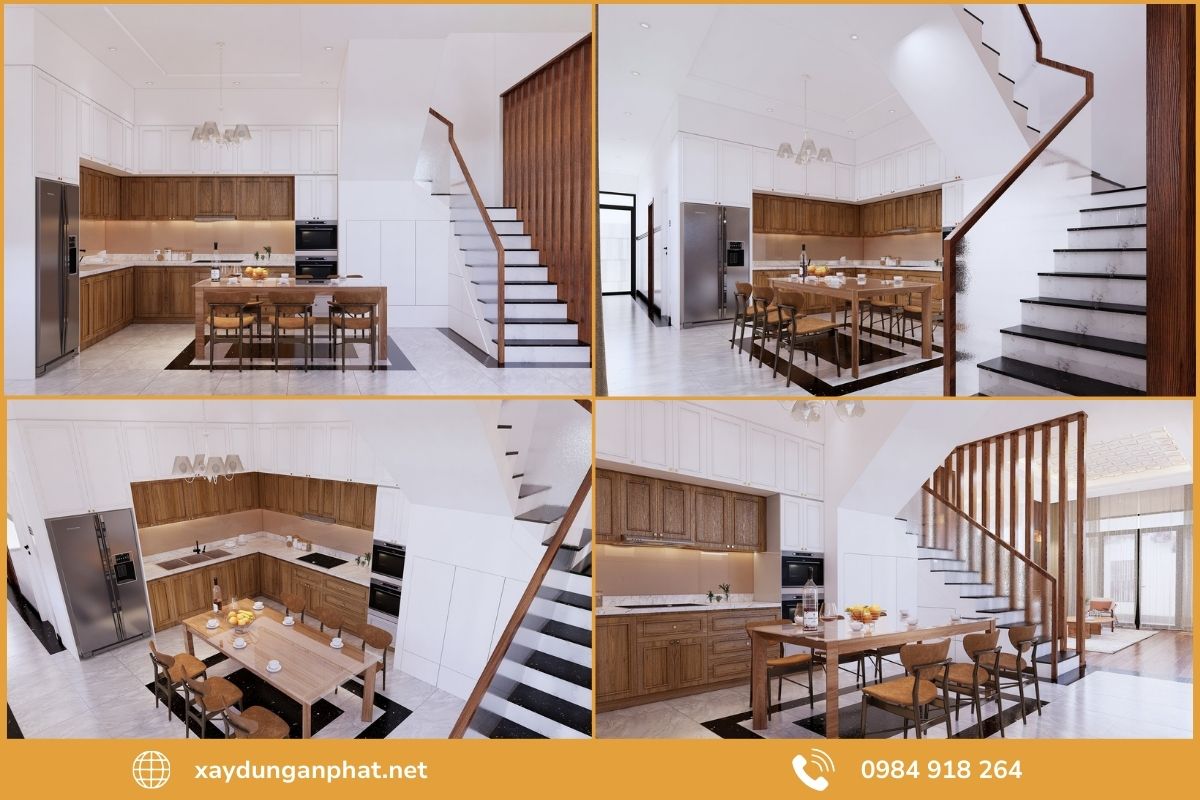 Các hạng mục thiết kế thi công nội thất nhà phố