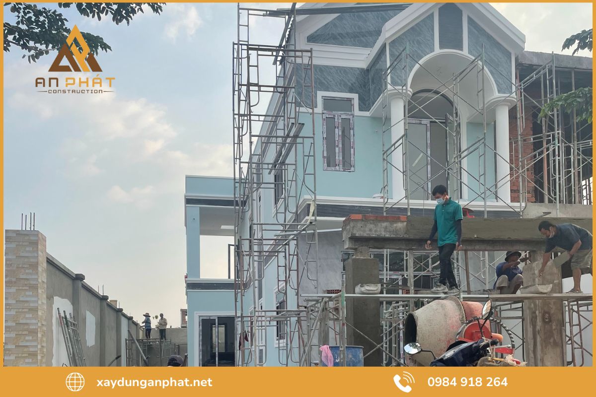 Các hạng mục trong dịch vụ hoàn thiện nhà xây thô