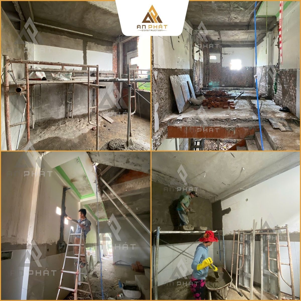 Các hạng mục vụ sửa chữa cải tạo nhà phổ biến