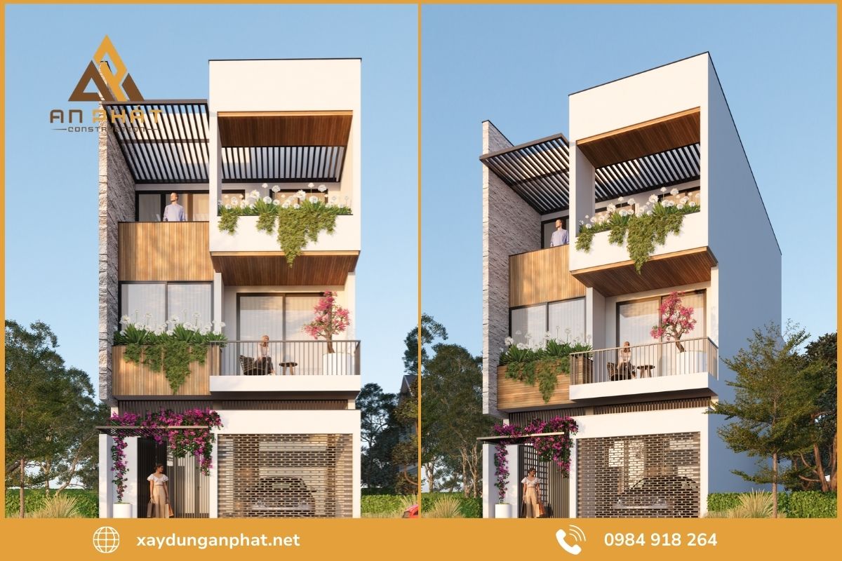 Các hạng mục xây nhà trọn gói tại Hàng Gòn của An Phát