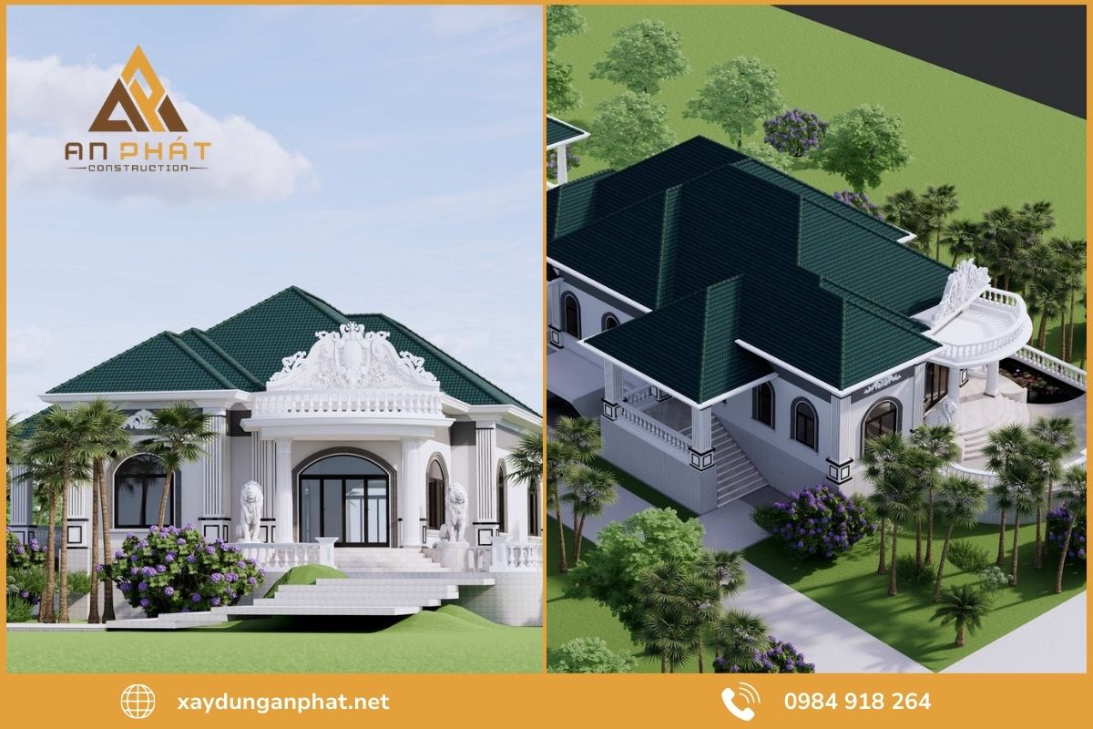 Các hạng mục xây nhà trọn gói tại Tam Long của An Phát