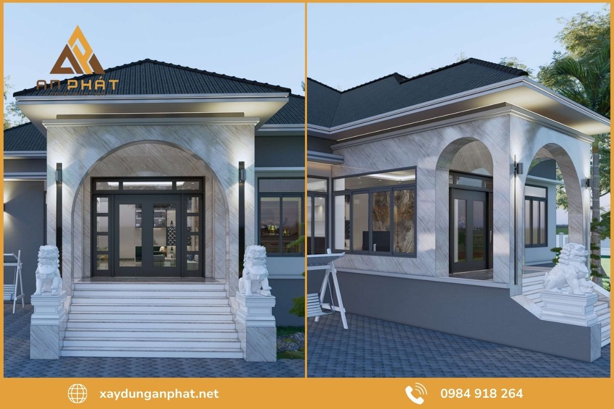 Các hạng mục xây nhà trọn gói tại Xuân Lập