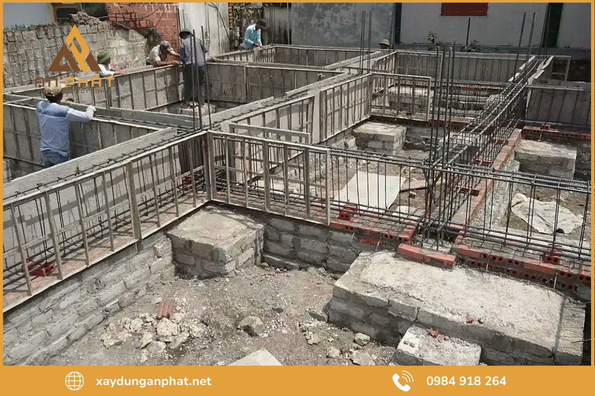 Các loại móng nhà phổ biến hiện nay