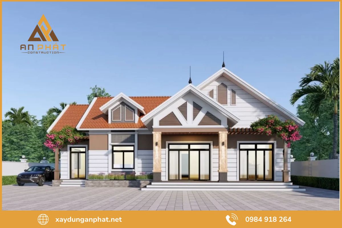 Cách tối ưu chi phí xây nhà mái Thái