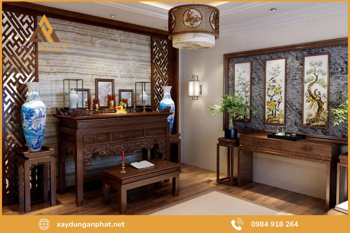 Đặt bàn thờ ở đâu hợp phong thủy cho nhà phố?