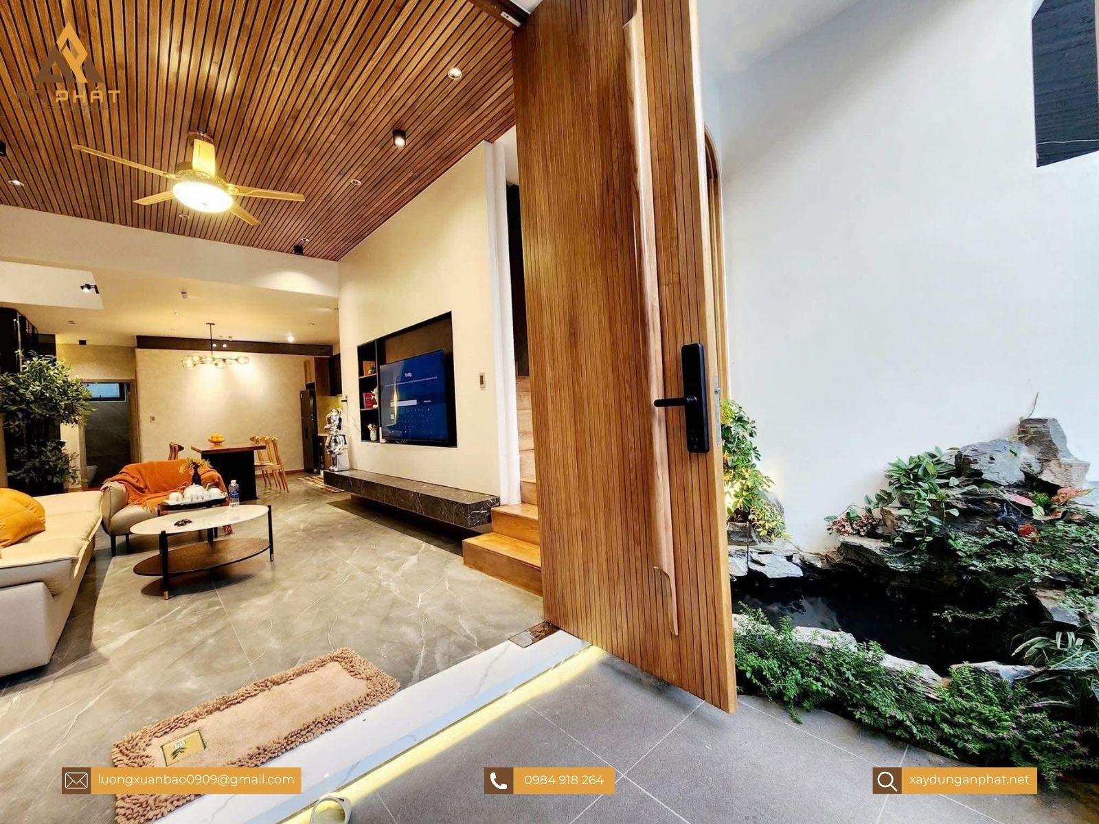 Hình ảnh hoàn thành dự án nhà chị Hòa