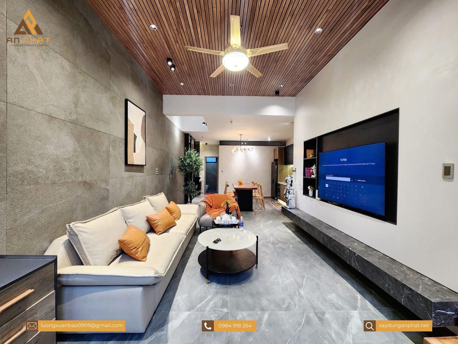 Hình ảnh hoàn thành dự án nhà chị Hòa