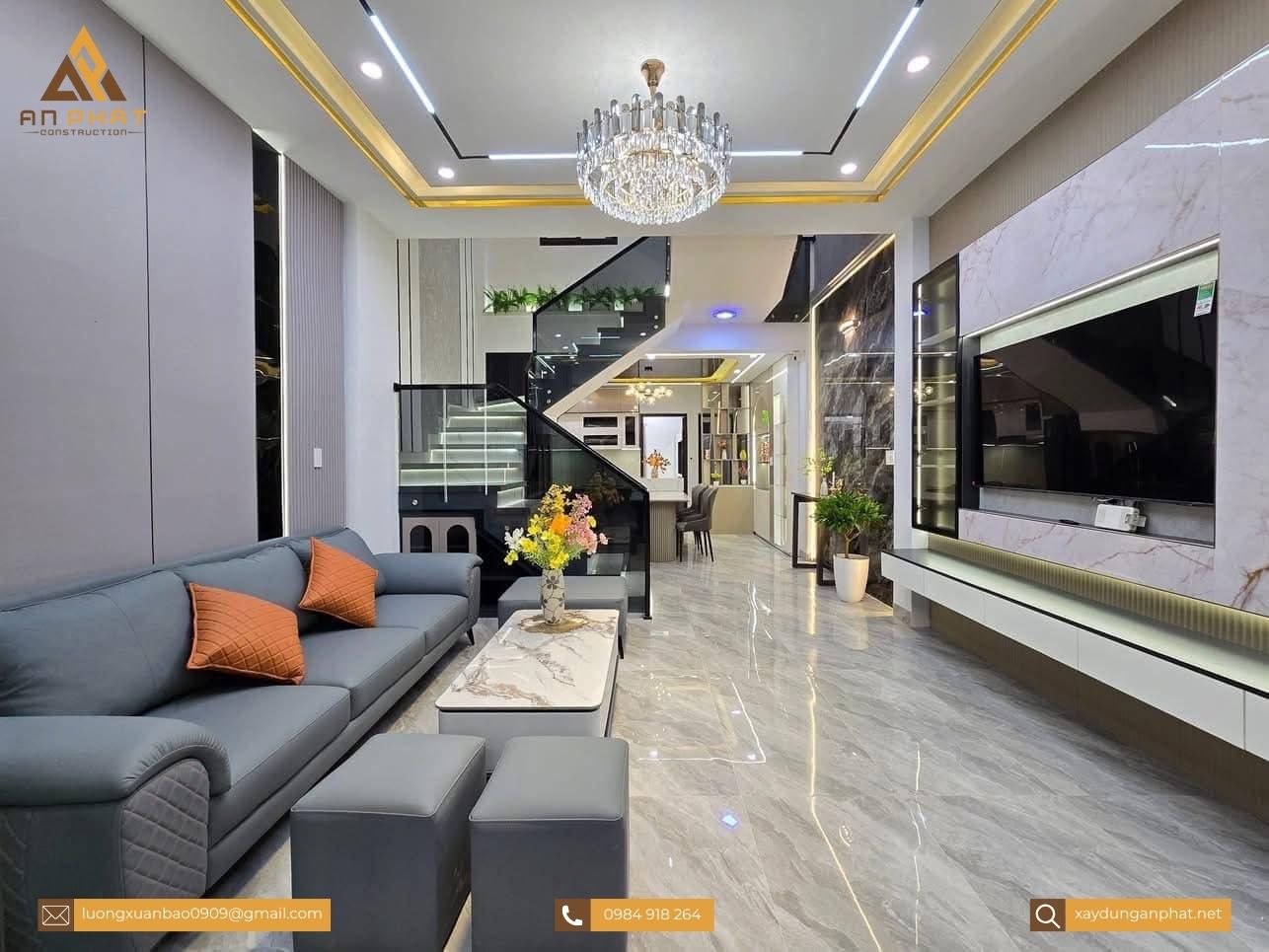 Dự án hoàn thành nhà anh Hùng