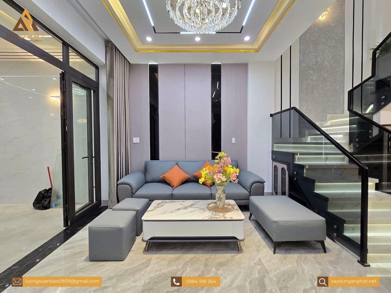 Dự án hoàn thành nhà anh Hùng