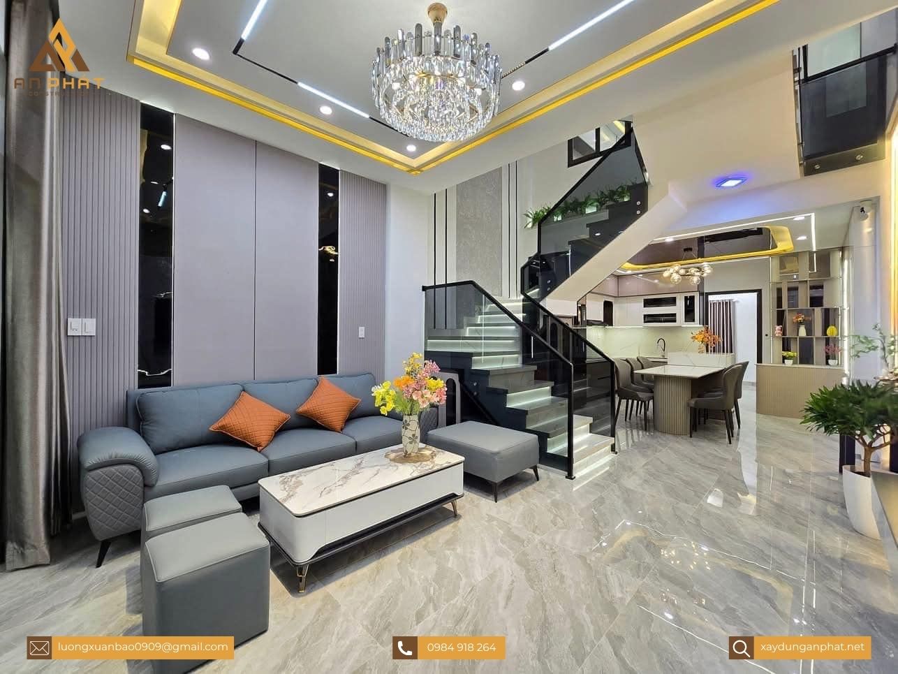 Dự án hoàn thành nhà anh Hùng