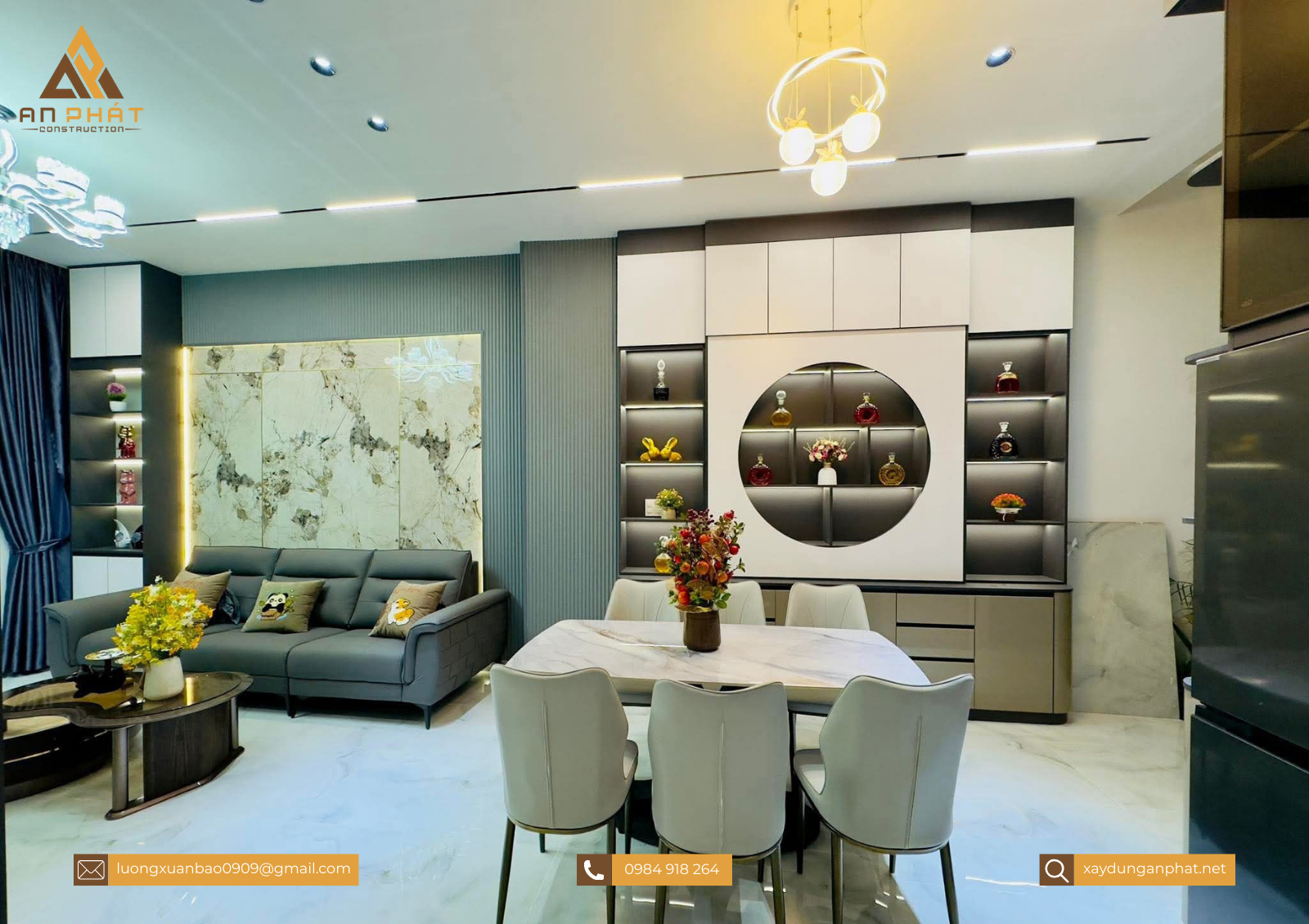 Dự án hoàn thành nhà anh Lộc