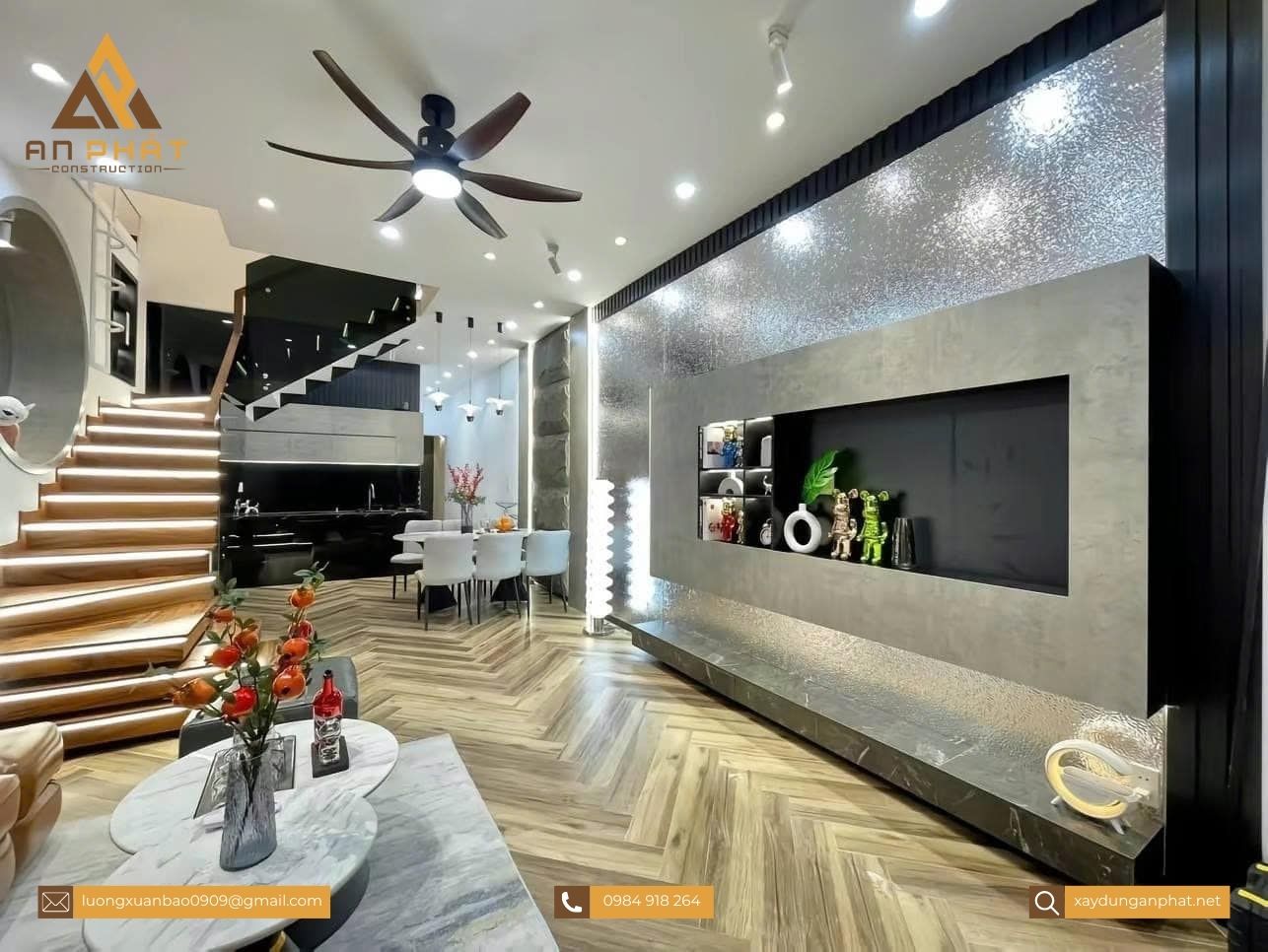 Dự án hoàn thành nhà anh Phương