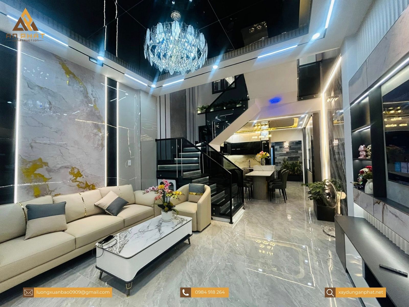 Dự án hoàn thành nhà anh Tân