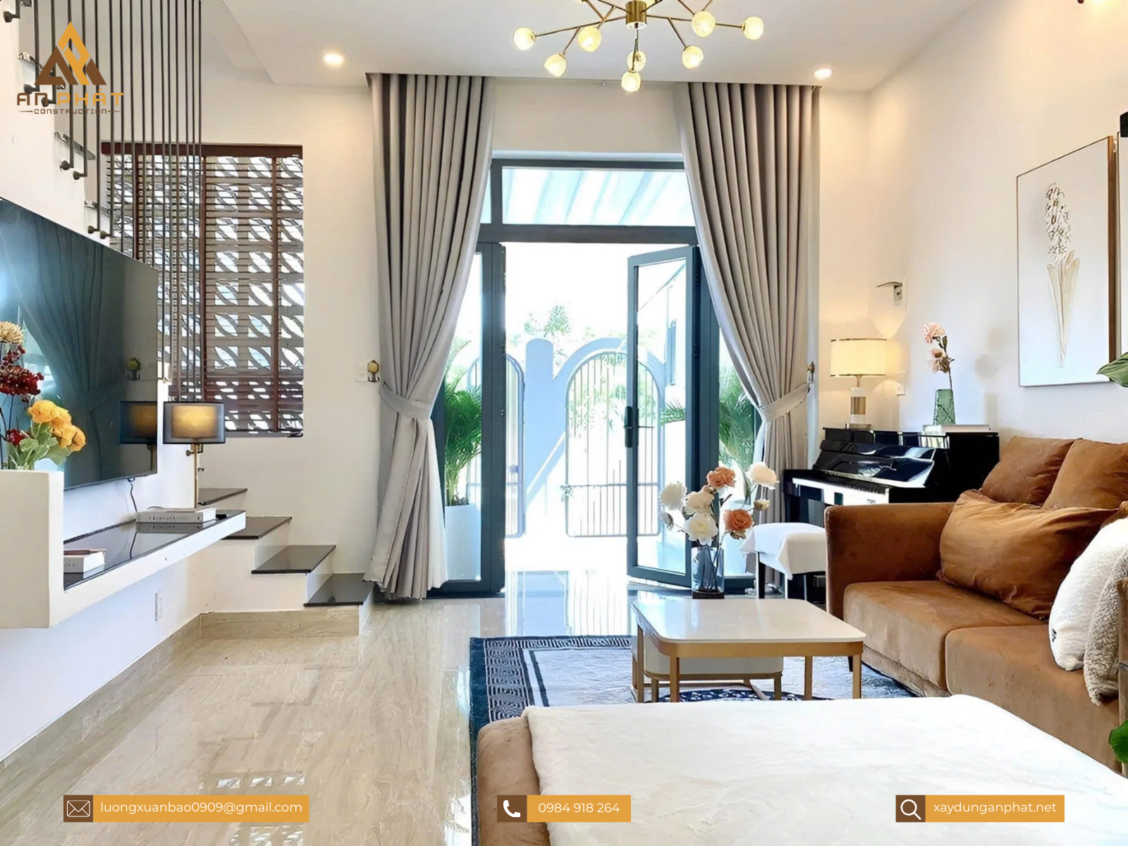 ​ Dự án hoàn thành nhà anh Vinh  Click and drag to move ​