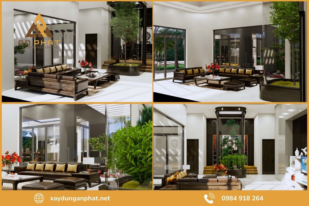 Giới thiệu dịch vụ thiết kế thi công nội thất biệt thự của An Phát
