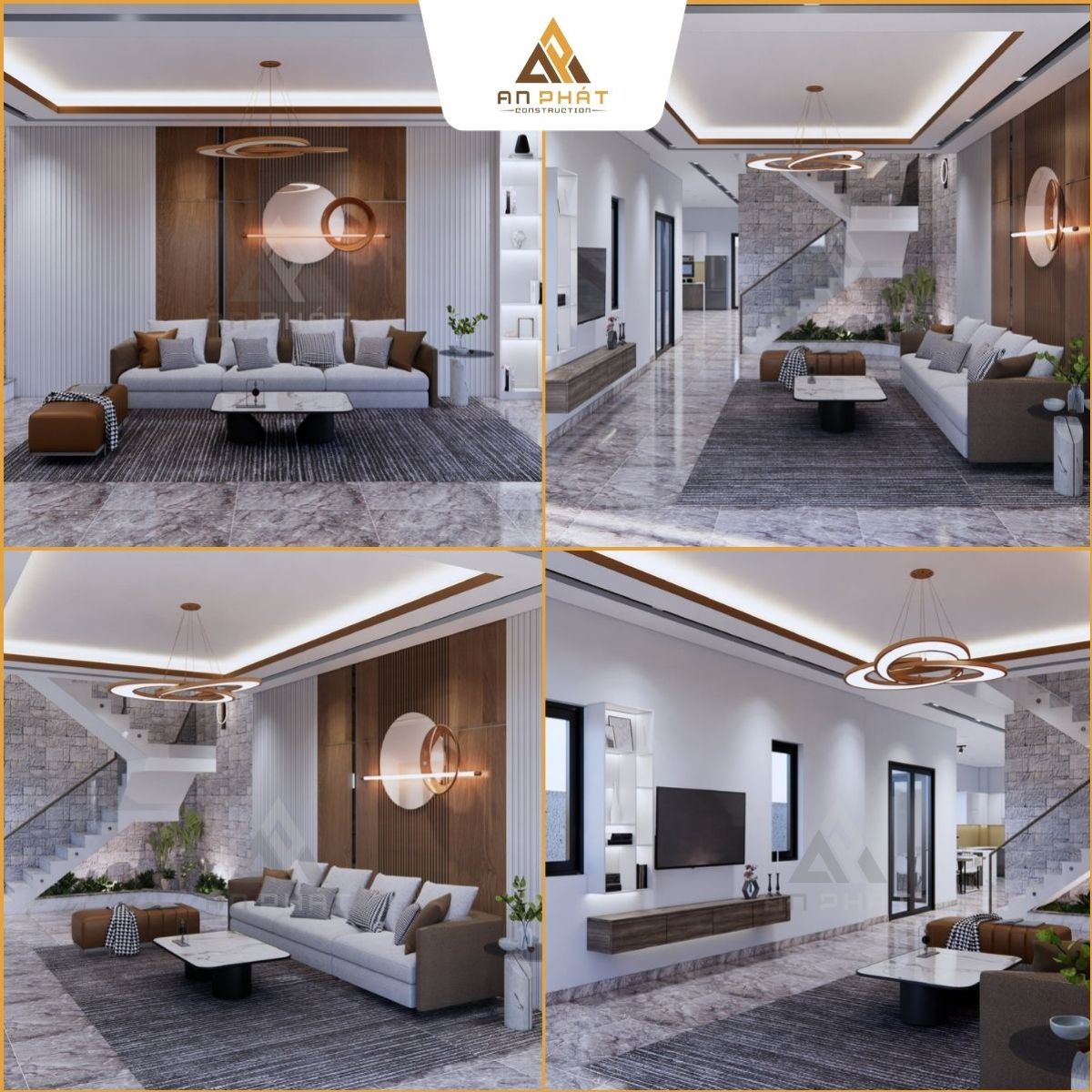 Giới thiệu dịch vụ thiết kế thi công nội thất của An Phát