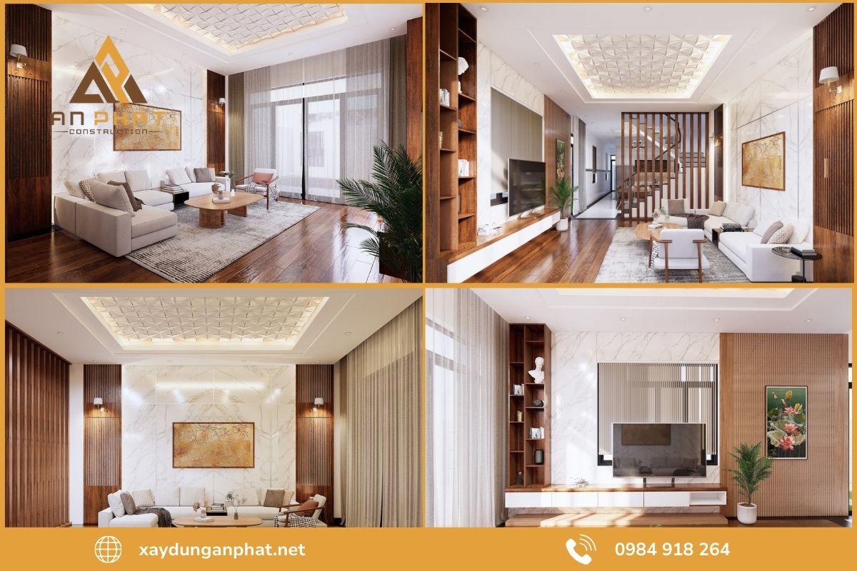 Giới thiệu dịch vụ thiết kế thi công nội thất nhà phố của An Phát