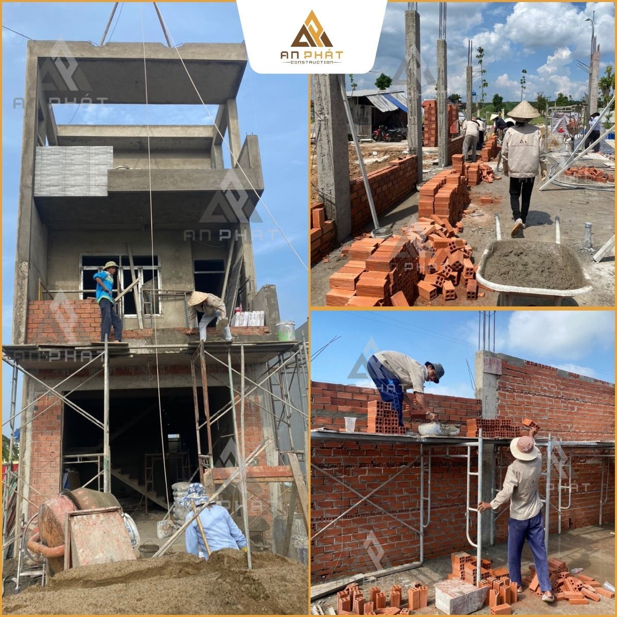 Giới thiệu dịch vụ xây nhà phần thô của An Phát
