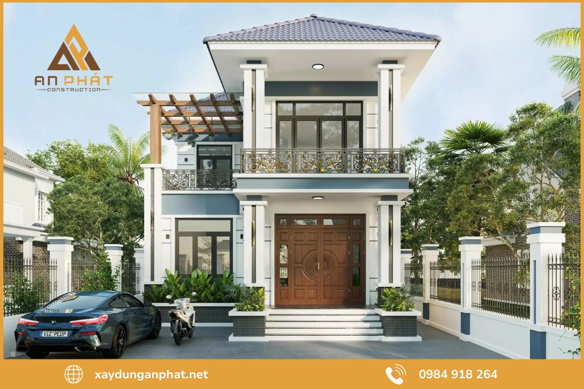 Kinh nghiệm tiết kiệm chi phí khi xây nhà 2 tầng (5x20)