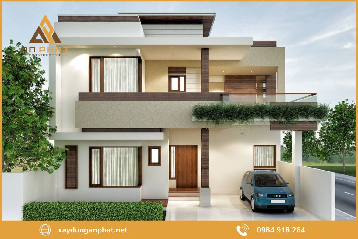 Kinh nghiệm xây nhà 2 tầng 100m² tiết kiệm chi phí