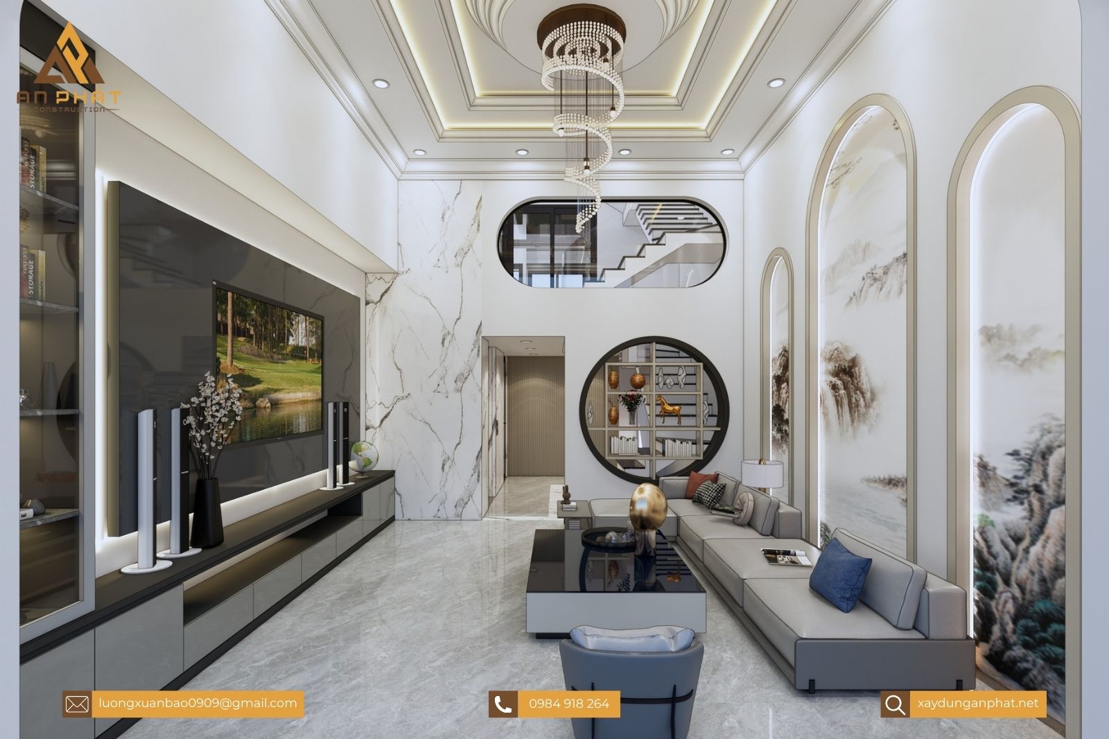 Nhà phố 3 tầng 5x15