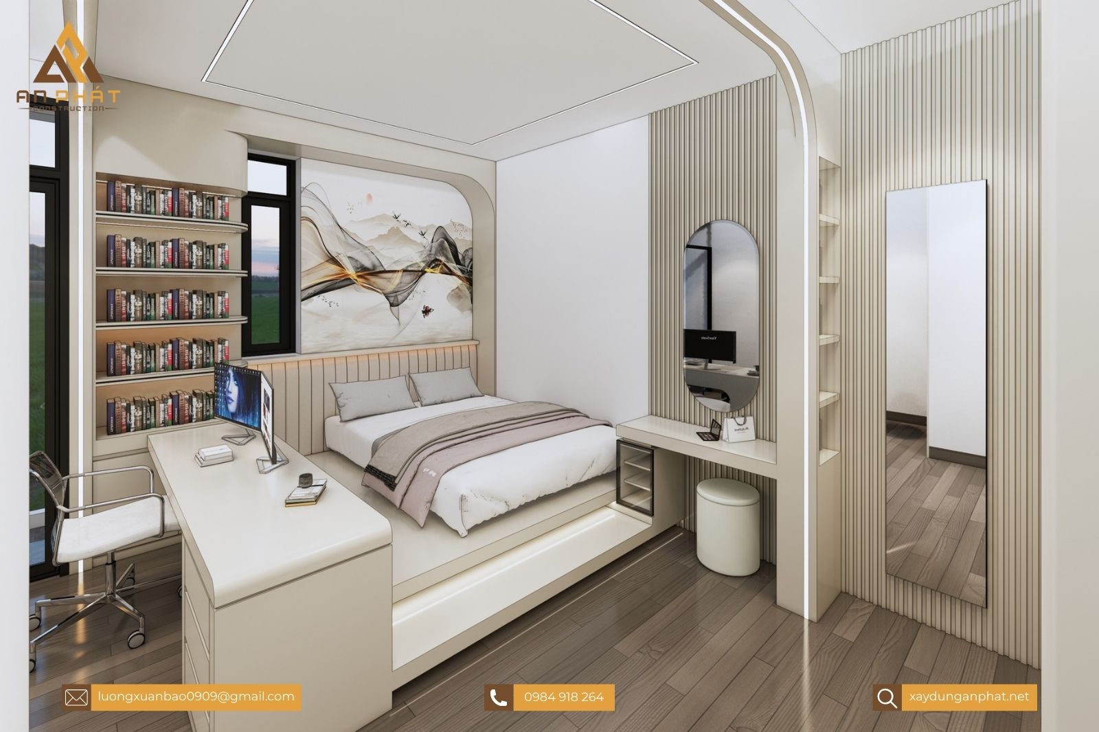 Nhà phố 3 tầng 5x15